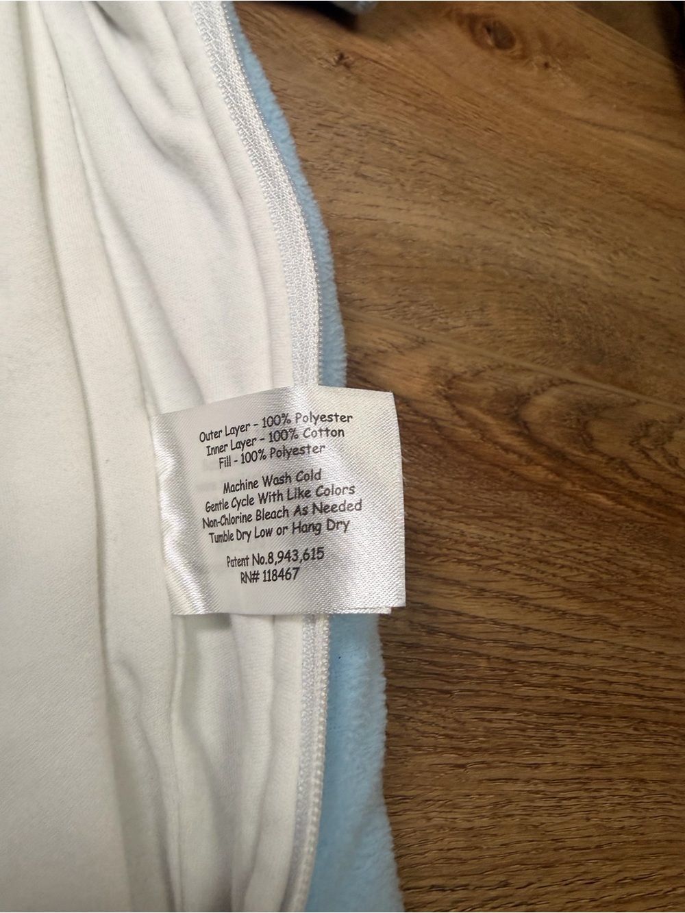 Baby Merlin’s Magic Sleepsuit Blue Small 3-6M Swaddle Transition Sleep Sack Zip - Picture 9 of 13